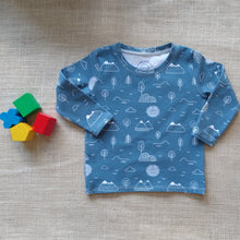 Load image into Gallery viewer, Blue Mountain Long Sleeve Top & Pants Set